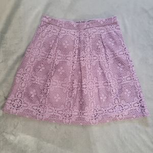 Women's Knee-Length, Lavender Skirt